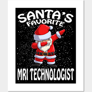 Santas Favorite Mri Technologist Christmas Posters and Art